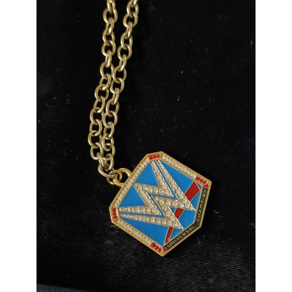 WWE Universal Championship Pendant Necklace, 27"